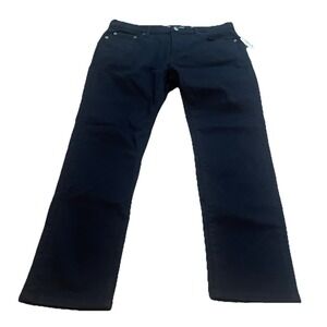 Amazon Essentials‎ Men's Black Denim Jeans 33x28 Slim Mince NWT
